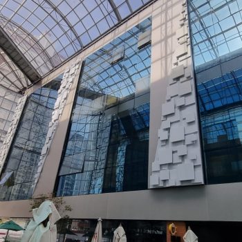 Aquarius Center Mall - ACM New Mogno, Dark grey, Sucupira, Fusion White Gold e Walnut Nordic (1)